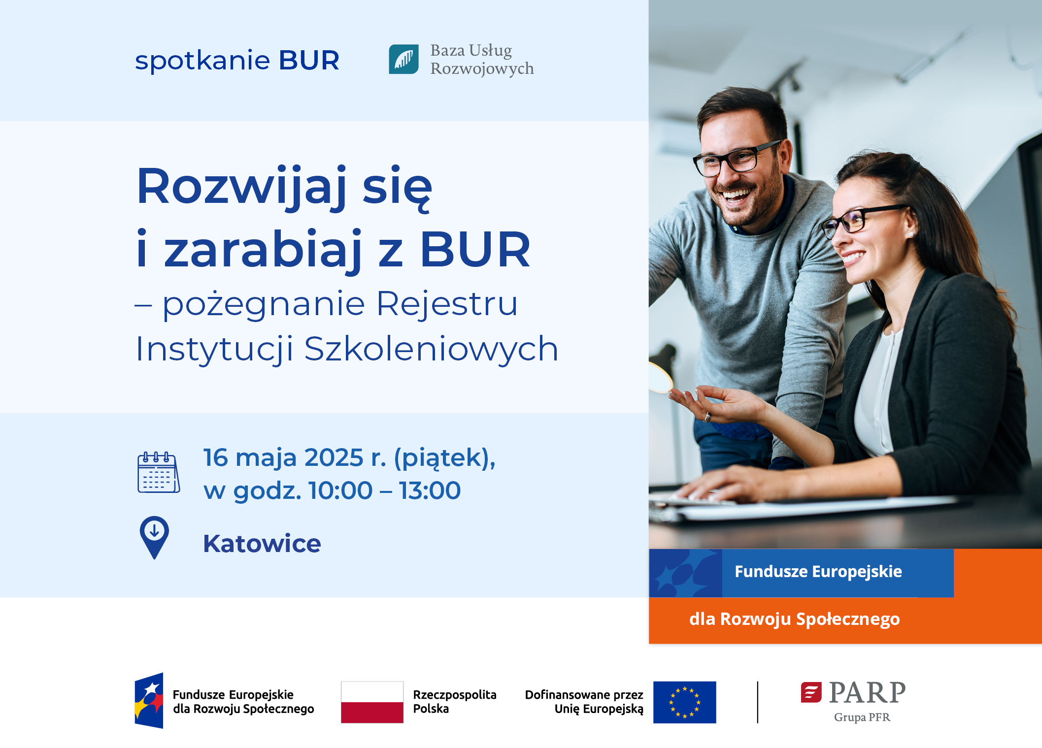 Grafika informacyjna o spotkaniu