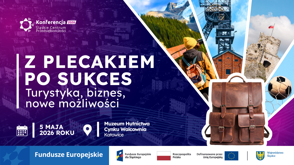 Grafika przedstawiajaca informacje o konferencji