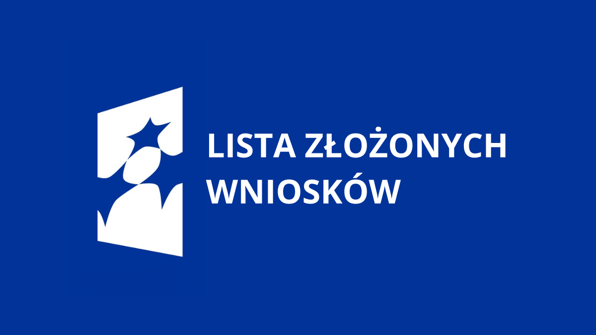 Grafika lista złożonych wniosków