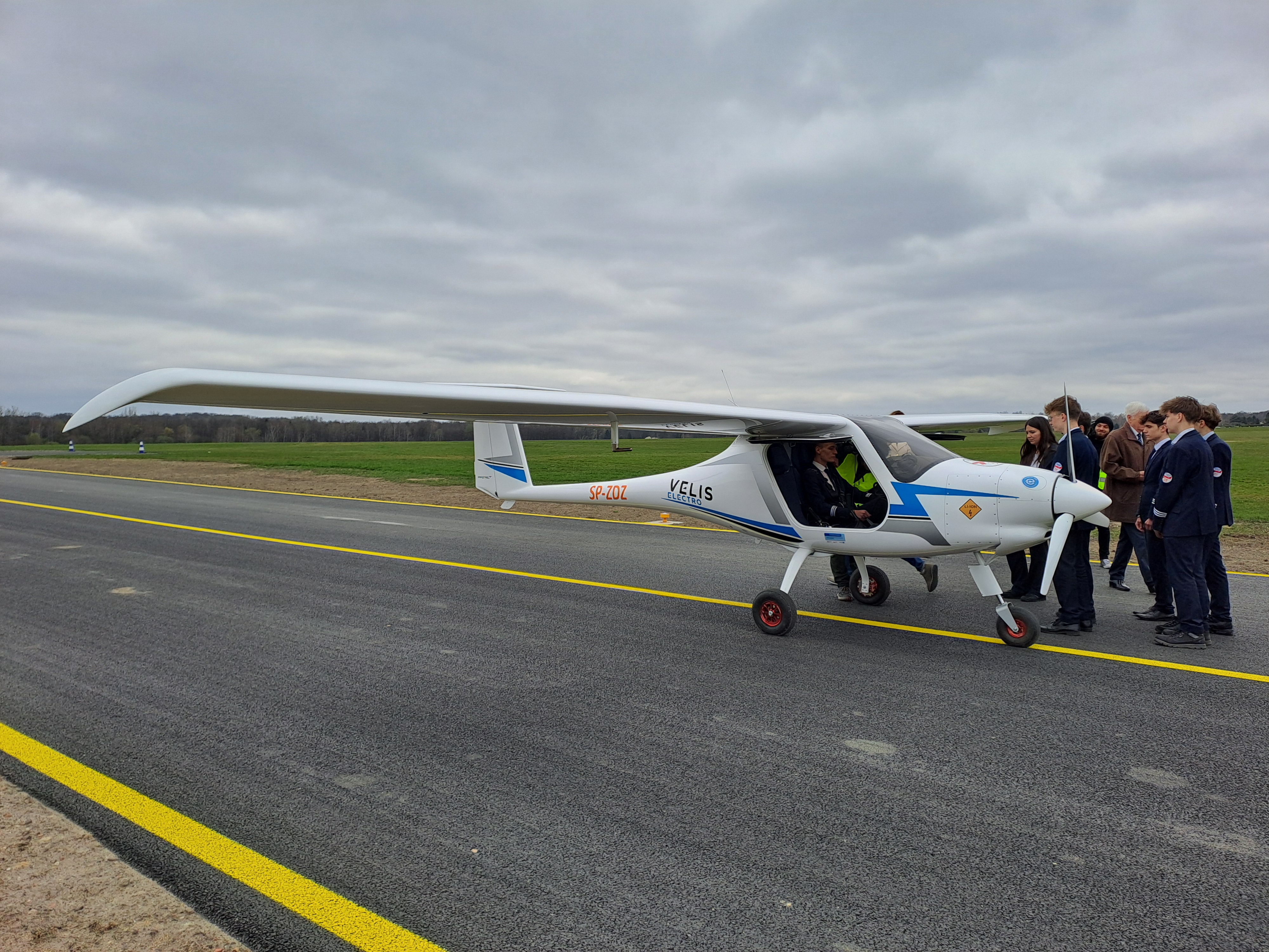 Pierwszy w Polsce samolot elektryczny certyfikowany przez European Union Aviation Safety Agency
