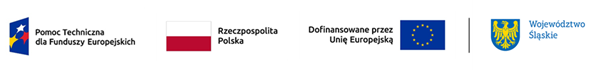 Logotypy programu Pomoc Techniczna dla Funduszy Europejskich