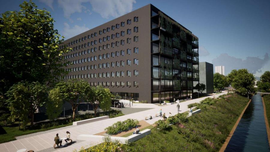 Wizualizacja Śląskiego Interdyscyplinarnego Centrum Chemii