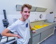 Photo studio and darkroom at the Technical and General Secondary School Complex