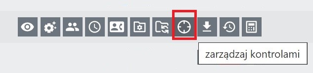 Obraz 1. Przycisk „Zarządzaj kontrolami” w sekcji Operacje.