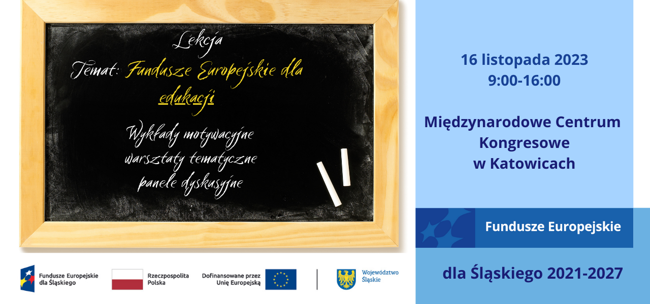 Konferencja Edukacyjna - plakat promocyjny